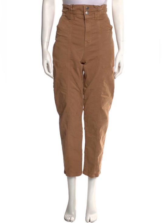 Veronica Beard Other - Veronica Beard High-Rise straight leg brown/ tan jeans trousers size M/29